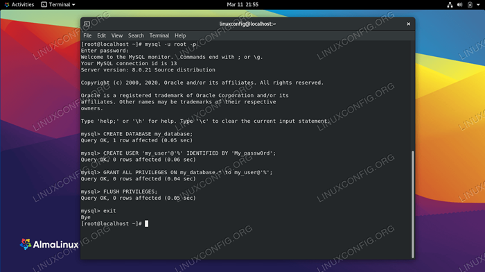 Cara Memasang MySQL di Almalinux