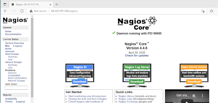 So installieren Sie Nagios Core in Rocky Linux und Almalinux