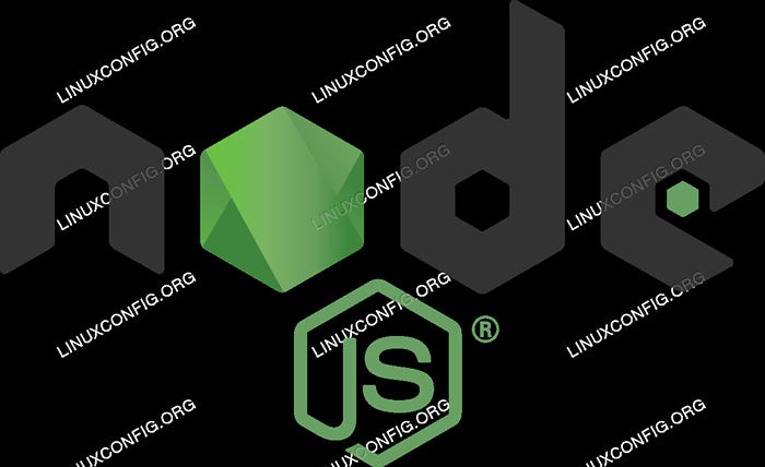 Cara memasang nod.JS pada RHEL 8 / CentOS 8 Linux