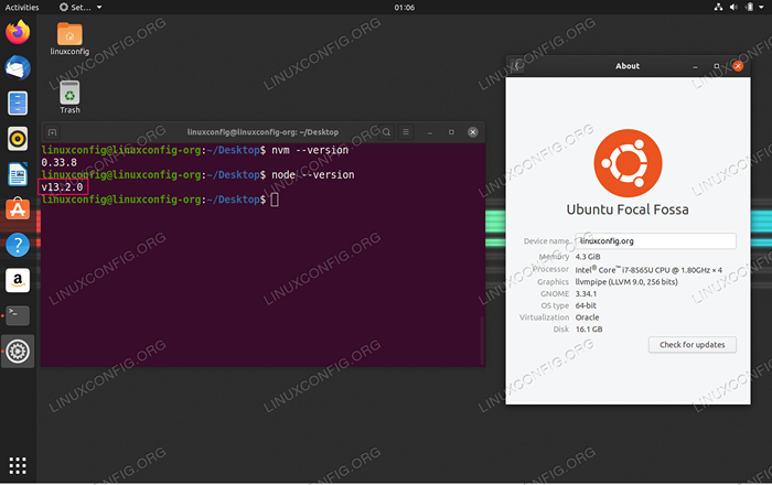 Cómo instalar el nodo.JS en Ubuntu 20.04 LTS FOSSA FOCAL