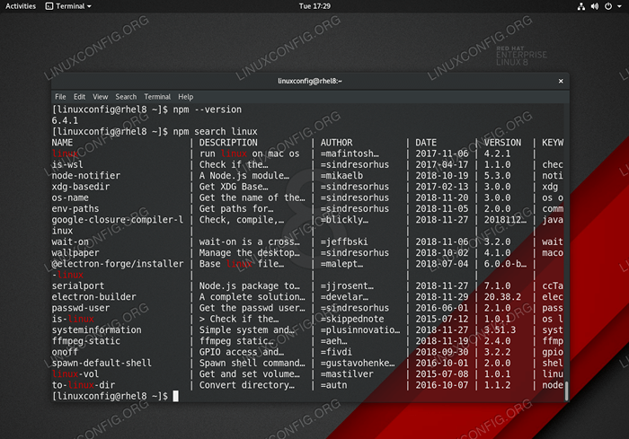 Cara Menginstal NPM di Rhel 8 / Centos 8