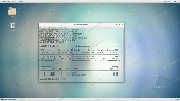 Como instalar o NVIDIA CUDA Toolkit no CentOS 7 Linux