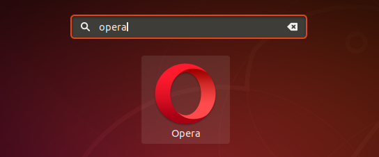 Cómo instalar el navegador Opera en Ubuntu 18.04