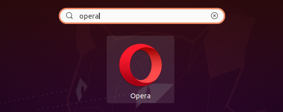 Como instalar o navegador de ópera no Ubuntu 20.04