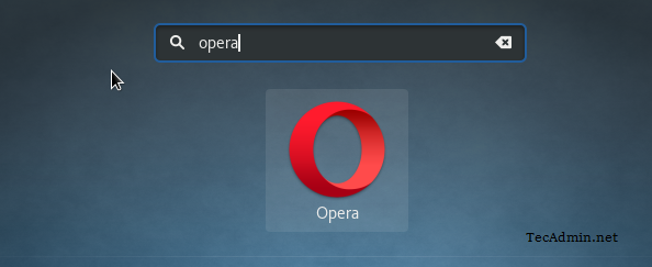 Comment installer l'opéra sur Fedora & Centos