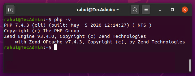 Comment installer PHP Composer sur Ubuntu 20.04