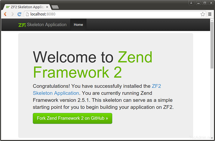 So installieren Sie PHP Zend Framework 2.5 auf Centos & Rhel