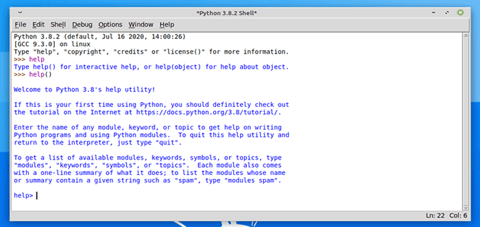 Cómo instalar Python Idle en Linux