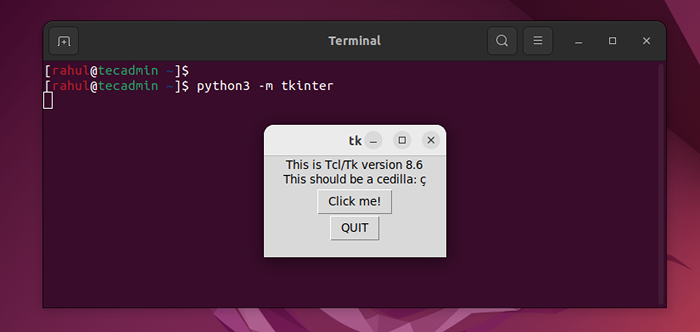 Cómo instalar Python Tkinter en Linux