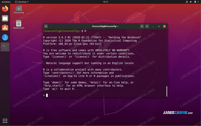 Comment installer R sur Ubuntu 20.04