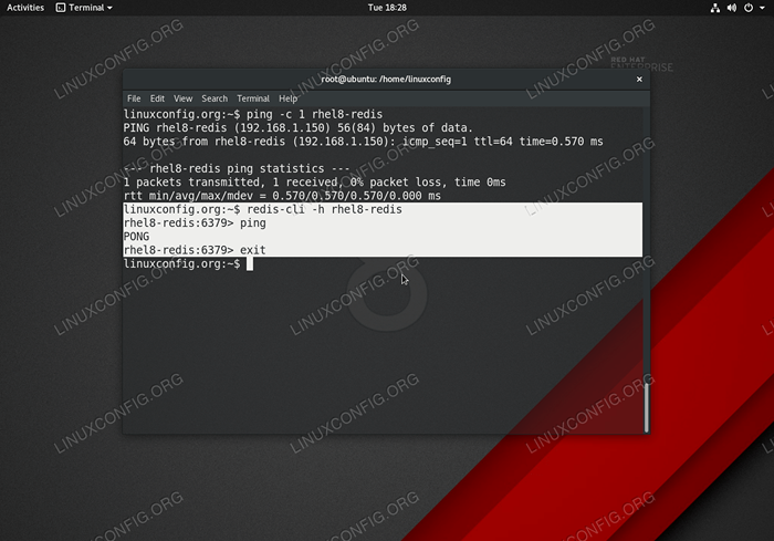 Comment installer Redis Server sur RHEL 8 / Centos 8 Linux