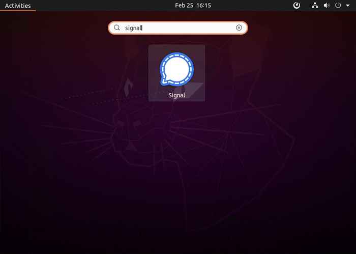 Cómo instalar la aplicación de señal en Ubuntu 20.04
