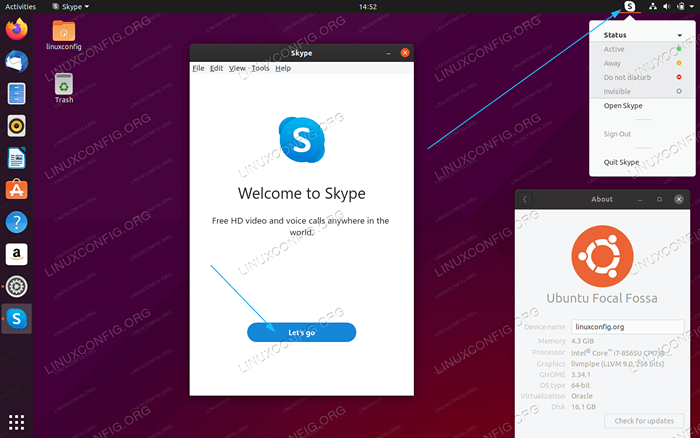 So installieren Sie Skype in Ubuntu 20.04 fokale Fossa Linux