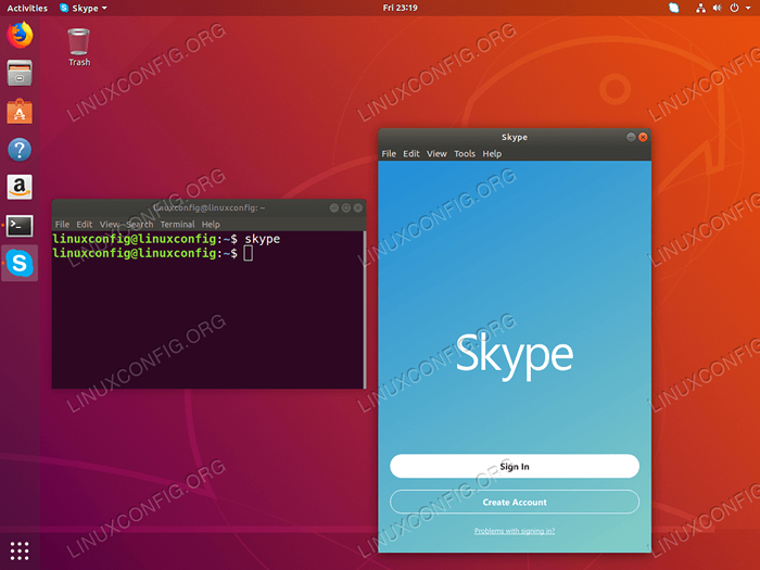 So installieren Sie Skype auf Ubuntu 18.04 Bionic Beaver Linux