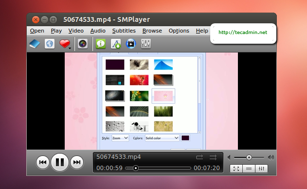 Cómo instalar SMPlayer 0.8.6 en Ubuntu