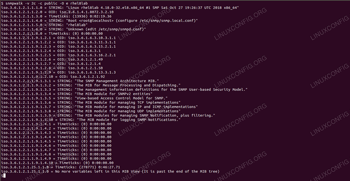 Cara Memasang SNMP di RHEL 8 / CentOS 8