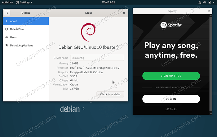 So installieren Sie Spotify auf Debian 10 Buster Linux Desktop