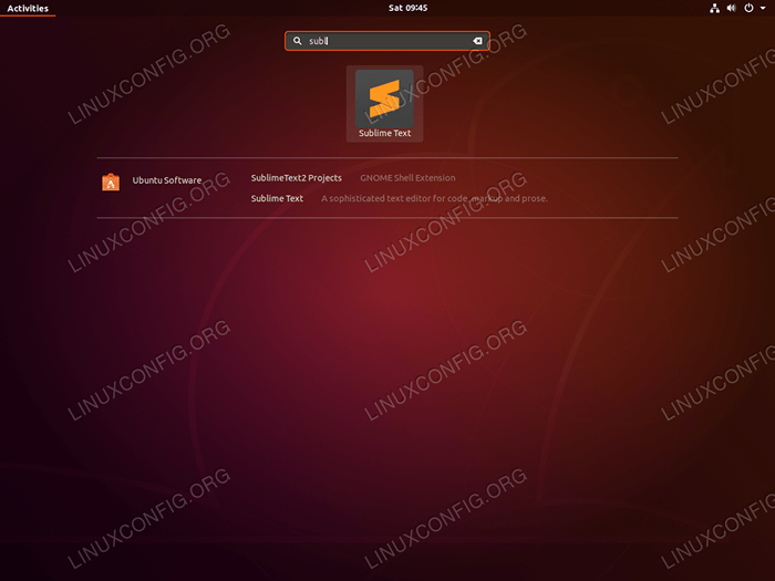 Jak zainstalować wysublimowany tekst na Ubuntu 18.04 Bionic Beaver Linux