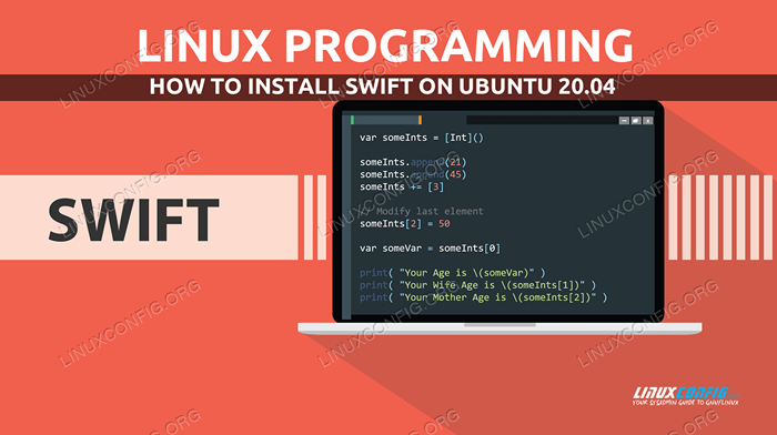 So installieren Sie Swift auf Ubuntu 20.04