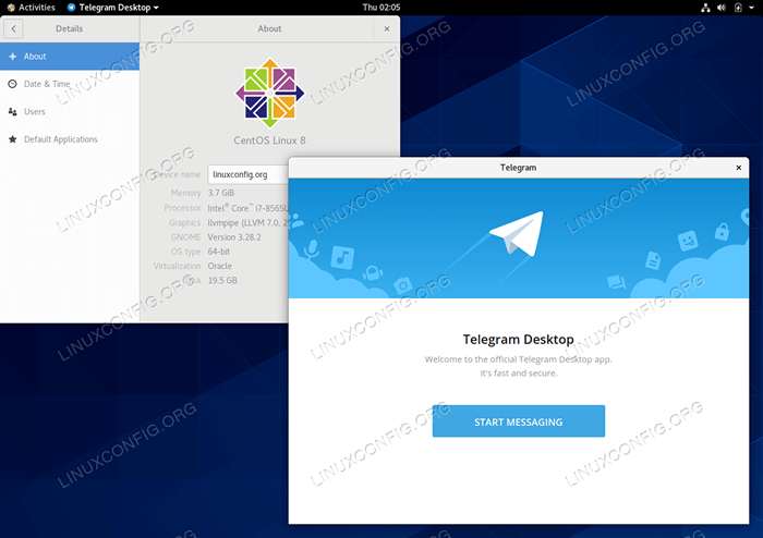 Comment installer Telegram Messenger sur Centos 8 Linux