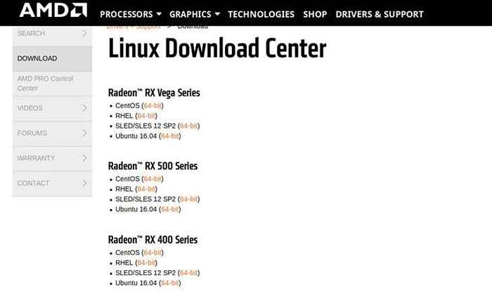 Comment installer les derniers pilotes AMD Radeon sur Ubuntu 18.04 Bionic Beaver Linux