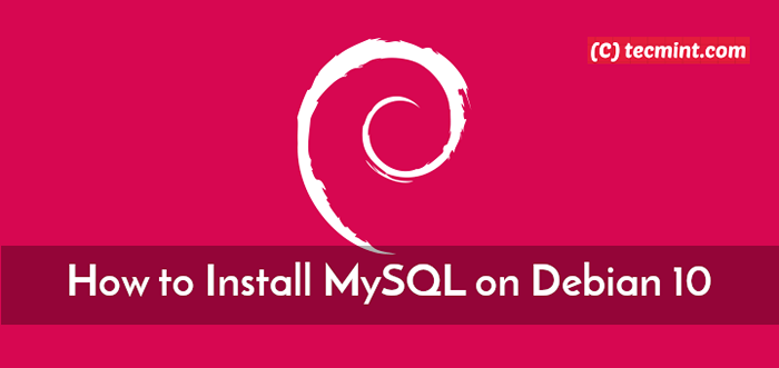 Cara Memasang MySQL 8 terkini di Debian 10