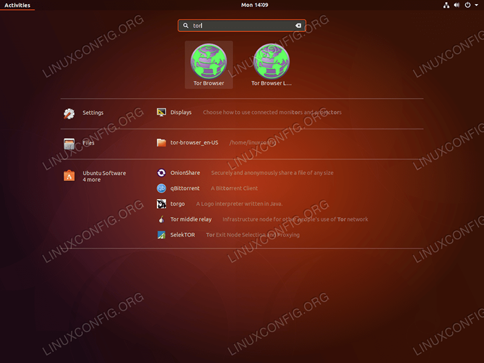 Cómo instalar el navegador Tor en Ubuntu 18.04 Bionic Beaver Linux