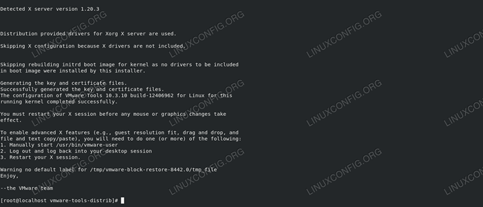 Cara Memasang Alat VMware di RHEL 8 / CentOS 8