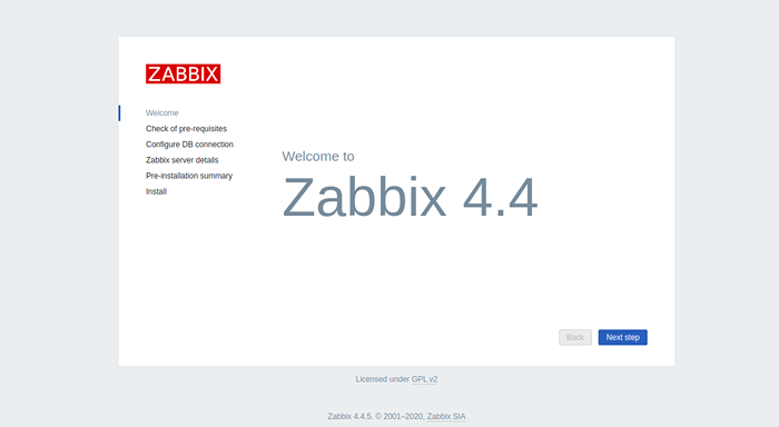 So installieren Sie Zabbix Server auf CentOS/RHEL 8