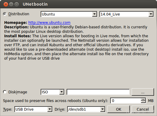 Como fazer um USB inicializável no Ubuntu