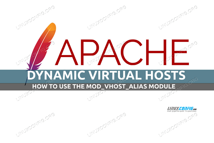 Cara Mengurus Hos Maya Dinamik Dengan Apache dan Modul Mod_VHOST_ALIAS