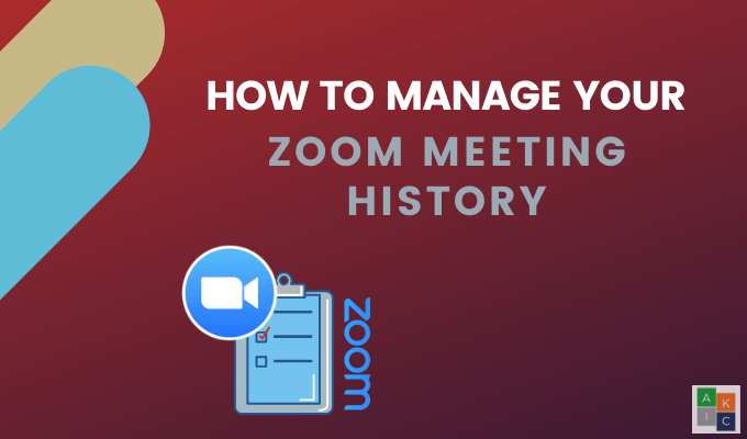 Jak zarządzać historią nagrań Zoom