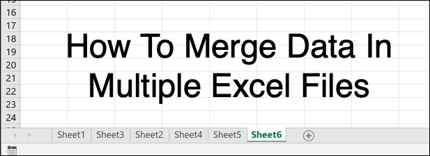 Jak scalać dane w wielu plikach Excel