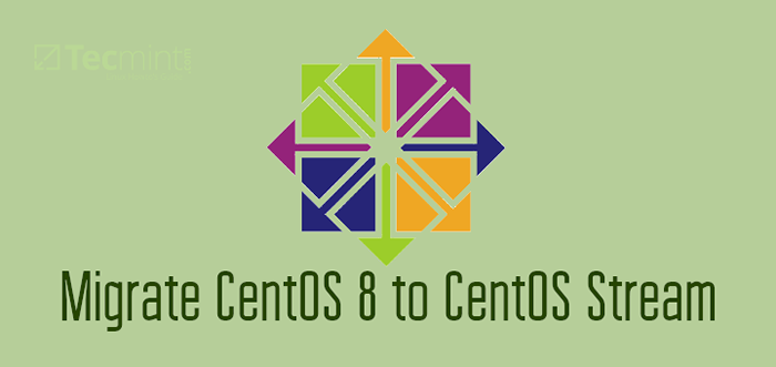 Como migrar a instalação do CentOS 8 para o CentOS Stream