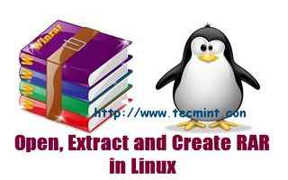 Cómo abrir, extraer y crear archivos RAR en Linux