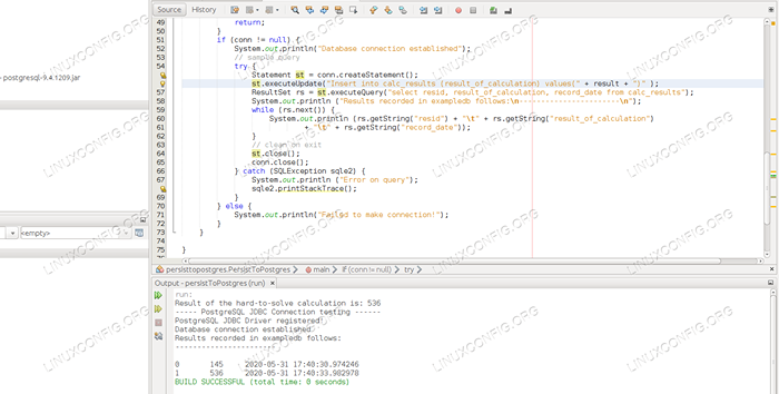 Cómo persistir los datos a PostgreSQL en Java