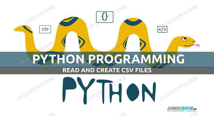 Cara membaca dan membuat fail CSV menggunakan python