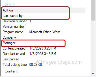 Como remover o autor e as informações modificadas pela última vez no Microsoft Word
