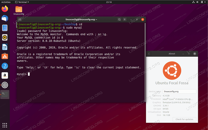 Cómo restablecer la contraseña de root MySQL/Mariadb en Ubuntu 20.04 fossa focal Linux