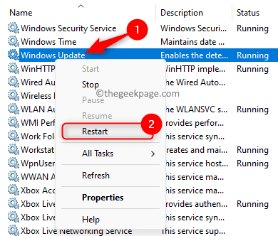 Cara Mulakan semula Perkhidmatan Kemas Kini Windows di Windows 11/10