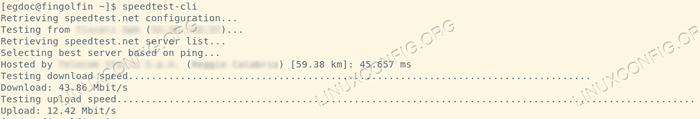 So führen Sie einen Geschwindigkeitstest aus der Befehlszeile mit SpeedTest-Cli aus