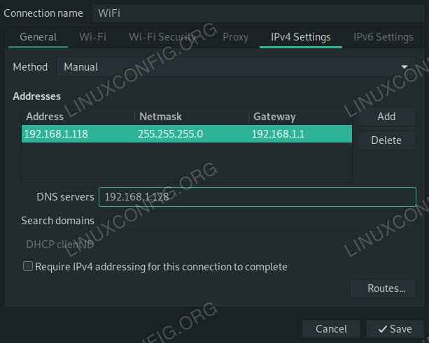 Como definir um endereço IP estático no Debian 10 Buster