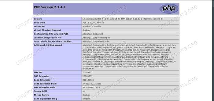 Cara mengatur server lampu di debian 10 buster