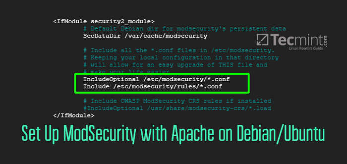 So richten Sie die ModSecurity mit Apache auf Debian/Ubuntu ein
