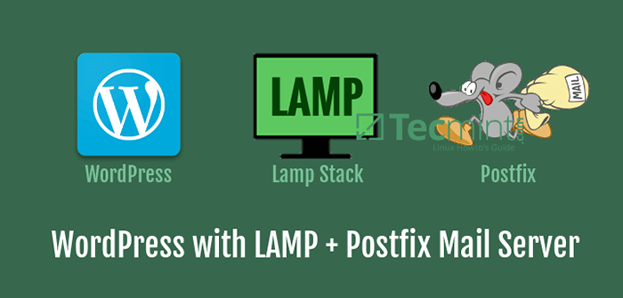 Cara Menyiapkan WordPress Dengan Lamp + Postfix Sebagai Pemberitahuan Mel Send-Only pada Pelayan VPS