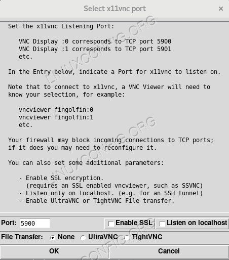 Como compartilhar sua área de trabalho no Linux usando x11vnc