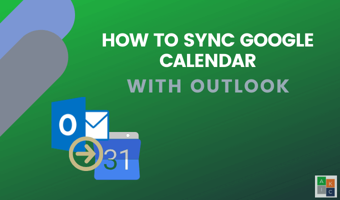 Cómo sincronizar el calendario de Google con Outlook