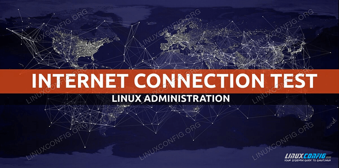 Cara menguji koneksi internet di linux