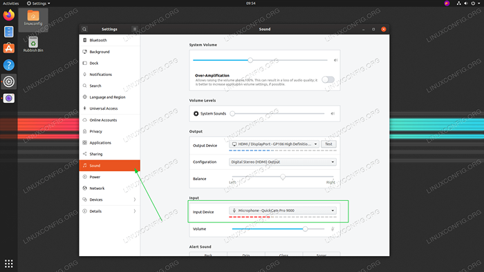 Comment tester le microphone sur Ubuntu 20.04 FOCAL FOSSA