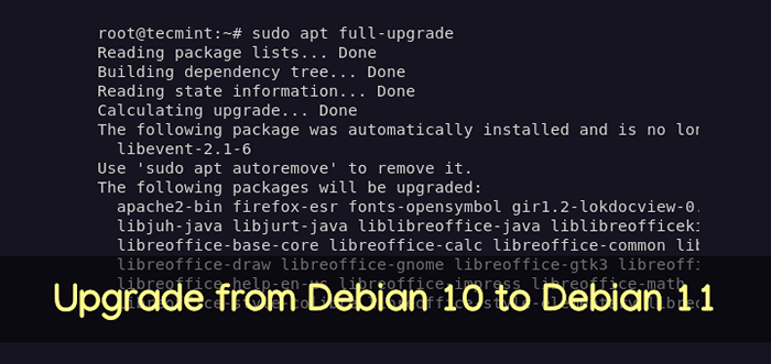 Jak uaktualnić z Debian 10 do Debian 11